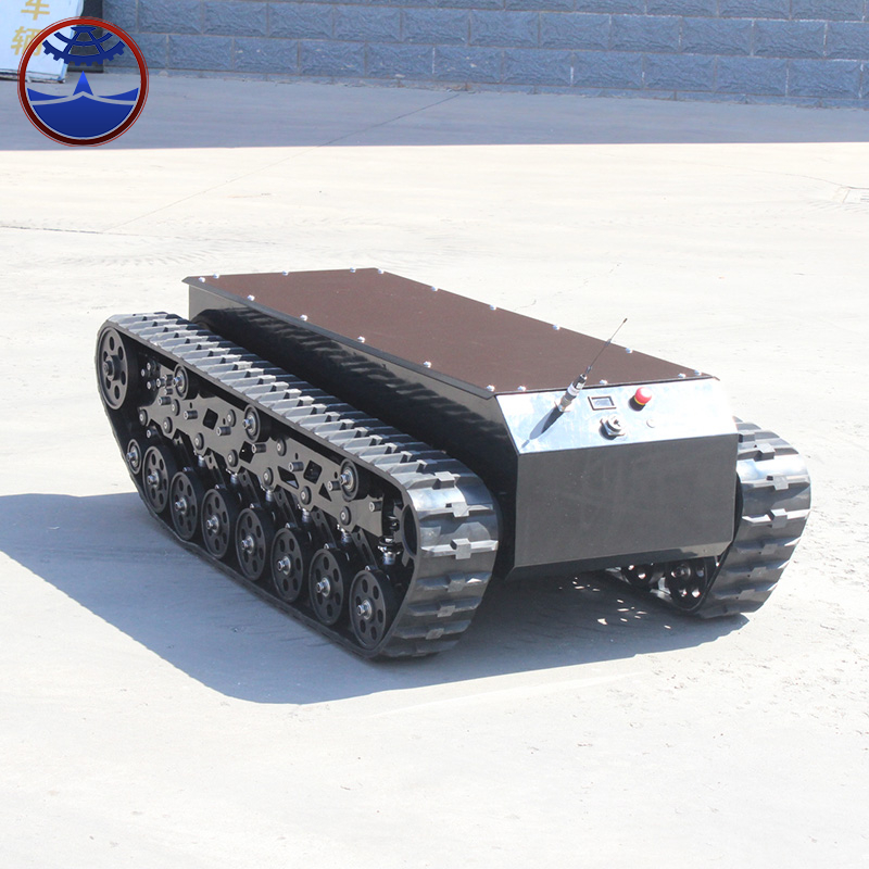 Platform Robot Terlacak Listrik 900T Sasis robot perayap sasis tangki robot pemanjat tangga undercarriage