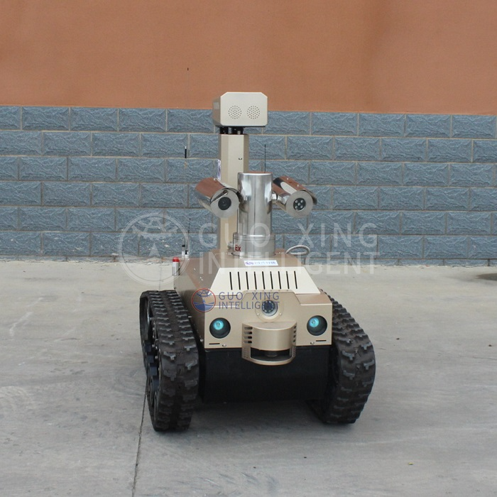 Kendaraan Robot Patroli Penyelamat Pemadam Kebakaran