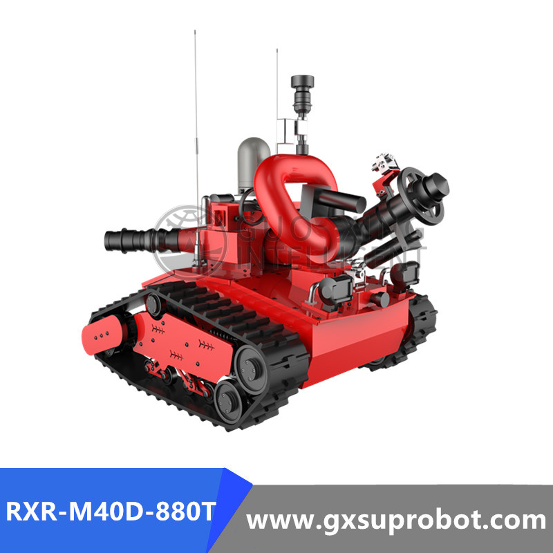 RXR-M40D-880T Selang Pemadam Kebakaran Nozzle untuk Robot Cerdas Pemadam Kebakaran